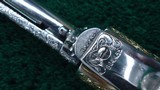 NICKEL AND GOLD ENGRAVED COLT 1ST GEN REVOLVER IN CALIBER 38 WCF - 16 of 19