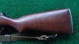 U.S. SPRINGFIELD M1 GARAND RIFLE - 21 of 25