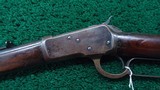 WINCHESTER MODEL 1892 RIFLE IN 38 WCF - 2 of 20