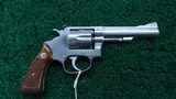 *Sale Pending* - SMITH & WESSON MODEL 63 22/32 STAINLESS KIT GUN REVOLVER W/BOX; - 1 of 19
