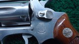 *Sale Pending* - SMITH & WESSON MODEL 63 22/32 STAINLESS KIT GUN REVOLVER W/BOX; - 9 of 19