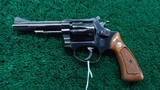 SMITH & WESSON MODEL 34-1 REVOLVER WITH BOX 22 LR - 2 of 17