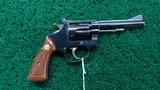 SMITH & WESSON MODEL 34-1 REVOLVER WITH BOX 22 LR - 1 of 17
