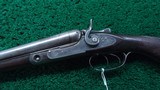 *Sale Pending* - PARKER BROTHERS GRADE 2 TOP ACTION DOUBLE BARREL 12 Ga. HAMMER SHOTGUN - 2 of 25