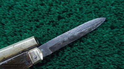 UNWIN & RODGERS SHEFFIELD PERCUSSION KNIFE PISTOL - Image 10 of 14