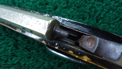 UNWIN & RODGERS SHEFFIELD PERCUSSION KNIFE PISTOL - Image 12 of 14
