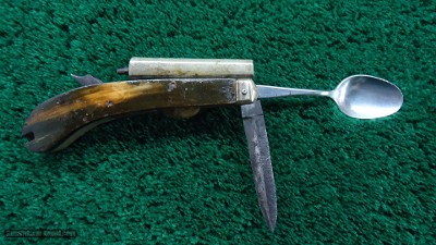 UNWIN & RODGERS SHEFFIELD PERCUSSION KNIFE PISTOL - Image 6 of 14