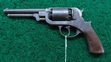 STARR MODEL 1858 NAVY DA REVOLVER SERIAL NUMBER 7 IN CALIBER 36 - 2 of 14