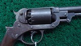 STARR MODEL 1858 NAVY DA REVOLVER SERIAL NUMBER 7 IN CALIBER 36 - 6 of 14