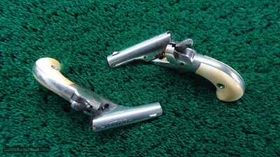 CASED PAIR OF THUER DERRINGERS IN CALIBER 41 RF - Image 6 of 16