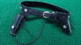 BEAUTIFUL BLACK PARADE SADDLE WITH MARTINGALE AND HOLSTER RIG - 10 of 13