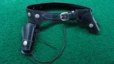 BEAUTIFUL BLACK PARADE SADDLE WITH MARTINGALE AND HOLSTER RIG - 11 of 13