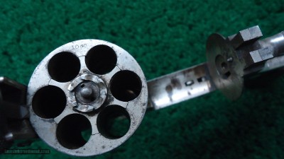 SMITH & WESSON 44 CALIBER DOUBLE ACTION 1ST MODEL REVOLVER IN BOOK CASE - Image 10 of 18