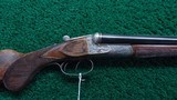 *Sale Pending* - ENGRAVED AND GOLD INLAID J.ZELLER 16 GAUGE SHOTGUN - 1 of 25