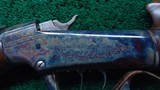 *Sale Pending* - CUSTOM MARLIN BALLARD OFF HAND SCHUETZEN TARGET RIFLE CHAMBERED IN .32-40 - 8 of 25