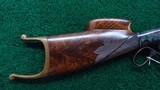 *Sale Pending* - CUSTOM MARLIN BALLARD OFF HAND SCHUETZEN TARGET RIFLE CHAMBERED IN .32-40 - 24 of 25