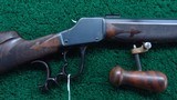 *Sale Pending* - CUSTOM WINCHESTER MODEL 1885 HIGH WALL SCHUETZEN RIFLE CHAMBERED IN 32-40 - 1 of 19