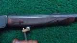 *Sale Pending* - CUSTOM WINCHESTER MODEL 1885 HIGH WALL SCHUETZEN RIFLE CHAMBERED IN 32-40 - 5 of 19