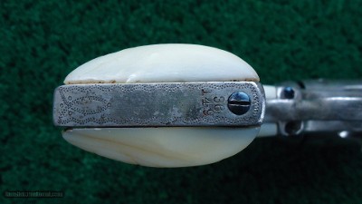 ENGRAVED COLT SINGLE ACTION BLACK POWDER FRAME REVOLVER - Image 16 of 17