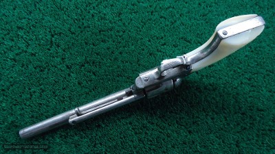 ENGRAVED COLT SINGLE ACTION BLACK POWDER FRAME REVOLVER - Image 4 of 17