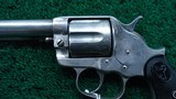 BROWNING BROTHERS MARKED COLT 1878 DA REVOLVER IN CALIBER 45 COLT - 9 of 14