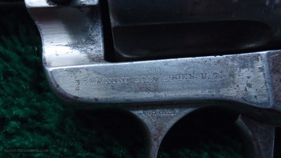 BROWNING BROTHERS MARKED COLT 1878 DA REVOLVER IN CALIBER 45 COLT - Image 6 of 14