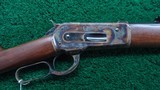 RESTORED CASE COLORED WINCHESTER MODEL 1886 RIFLE IN 45-90 WCF - 1 of 21