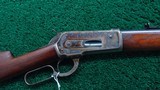 FANTASTIC WINCHESTER MODEL 1886 RIFLE IN DESIRABLE 45-90 WCF - 1 of 25