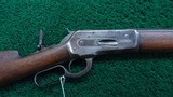 WINCHESTER MODEL 1886 RIFLE IN CALIBER 38-56 - 1 of 20