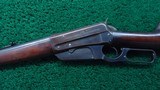 INTERESTING WINCHESTER MODEL 1895 RIFLE IN 35 WCF - 2 of 21