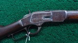 *Sale Pending* - WINCHESTER MODEL 1873 ROUND BARREL RIFLE IN 44 WCF - 1 of 22