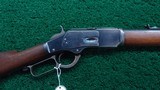 WINCHESTER MODEL 1873 RIFLE IN CALIBER 38-40 - 1 of 22