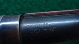WINCHESTER MODEL 1873 RIFLE IN CALIBER 38-40 - 12 of 22