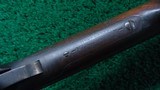 WINCHESTER MODEL1894 1ST MODEL RIFLE IN CALIBER 38-55 - 8 of 22