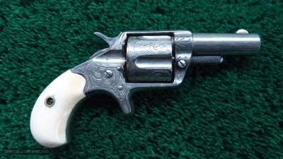 FACTORY ENGRAVED COLT NEW LINE REVOLVER IN CALIBER 41 RF