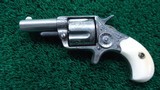 FACTORY ENGRAVED COLT NEW LINE REVOLVER IN CALIBER 41 RF - 2 of 14