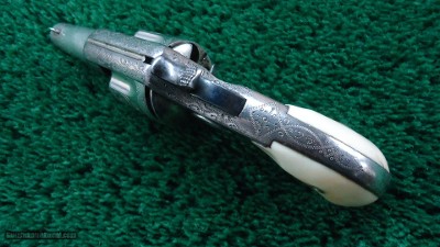 FACTORY ENGRAVED COLT NEW LINE REVOLVER IN CALIBER 41 RF - Image 5 of 14