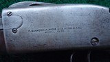 *Sale Pending* - F. BANNERMAN-SPENCER MODEL 1890 SLIDE ACTION 12 GA SHOTGUN - 8 of 21
