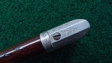 FRANK WESSON FACTORY ENGRAVED SINGLE SHOT RIFLE - 20 of 25