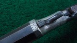 FRANK WESSON FACTORY ENGRAVED SINGLE SHOT RIFLE - 14 of 25