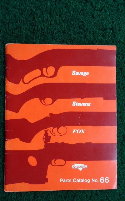SAVAGE, STEVENS, AND FOX PARTS CATALOG No. 66