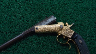 BEAUTIFUL STEVENS LORD MODEL 36 SINGLE SHOT TARGET PISTOL IN 22 LR - Image 21 of 22