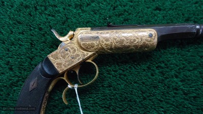 BEAUTIFUL STEVENS LORD MODEL 36 SINGLE SHOT TARGET PISTOL IN 22 LR - Image 6 of 22