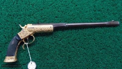 BEAUTIFUL STEVENS LORD MODEL 36 SINGLE SHOT TARGET PISTOL IN 22 LR