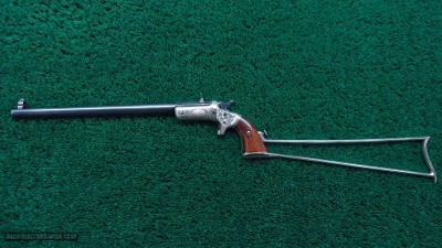 WELL DOCUMENTED STEVENS NEW MODEL TIP UP POCKET RIFLE - Image 4 of 23