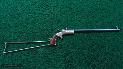 WELL DOCUMENTED STEVENS NEW MODEL TIP UP POCKET RIFLE - Image 3 of 23