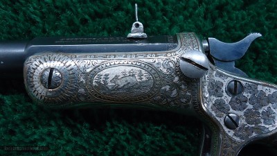 WELL DOCUMENTED STEVENS NEW MODEL TIP UP POCKET RIFLE - Image 10 of 23