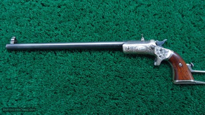 WELL DOCUMENTED STEVENS NEW MODEL TIP UP POCKET RIFLE - Image 7 of 23