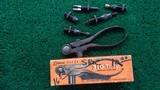 LYMAN IDEAL 310 TOOL WITH DIES IN ORIGINAL BOX IN 32-20 CALIBER - 1 of 17