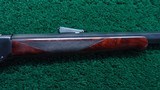 DELUXE WINCHESTER 1885 LOW WALL RIFLE IN CALIBER 25-20 S.S. - 5 of 25
